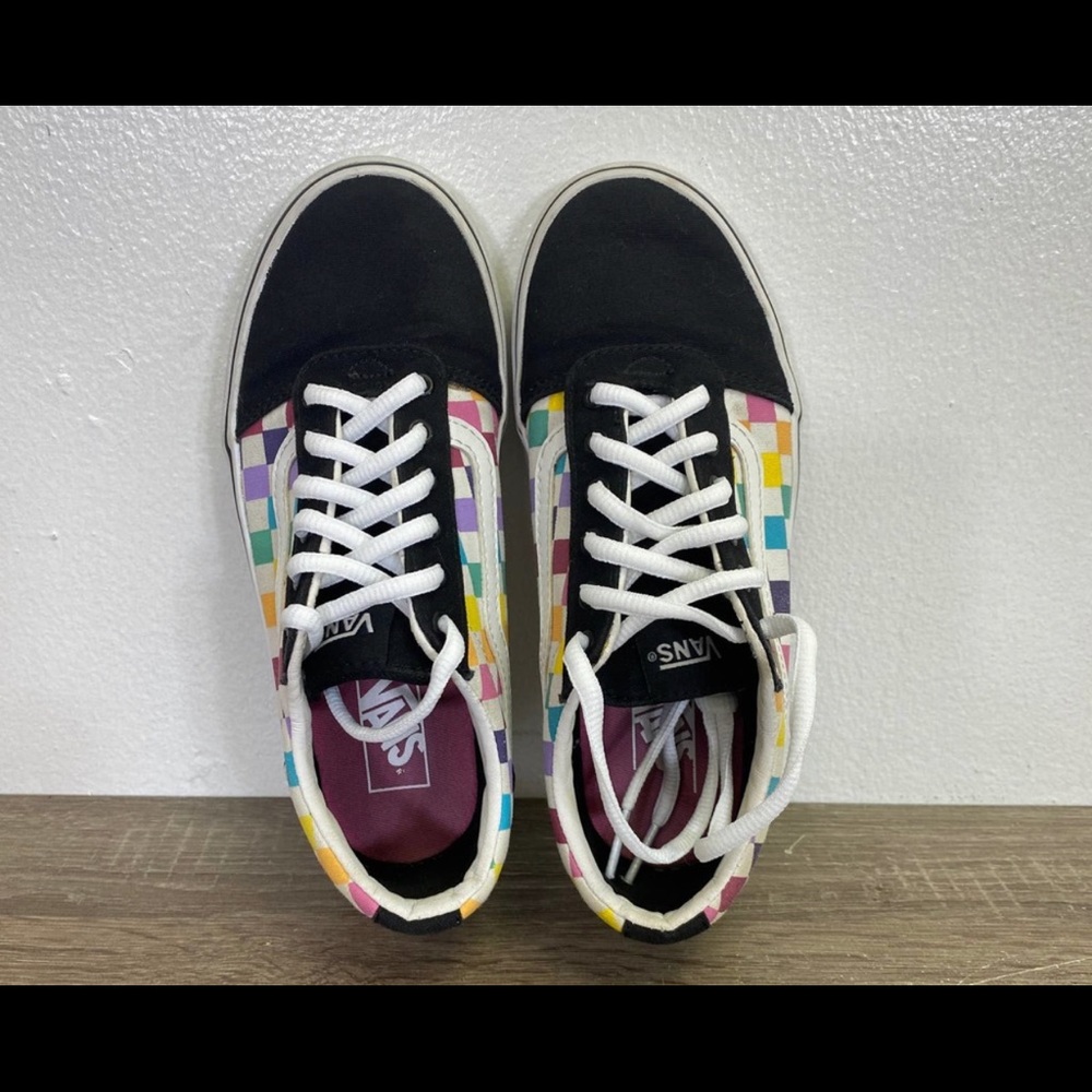 EUC Youth Old Skool Checkered Vans - Picture 4 of 7